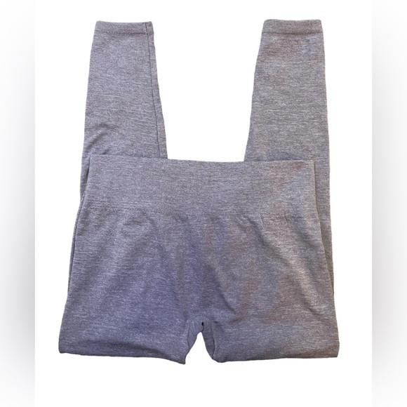 Gray Footless Thick Tights L/XL - Picture 3 of 4